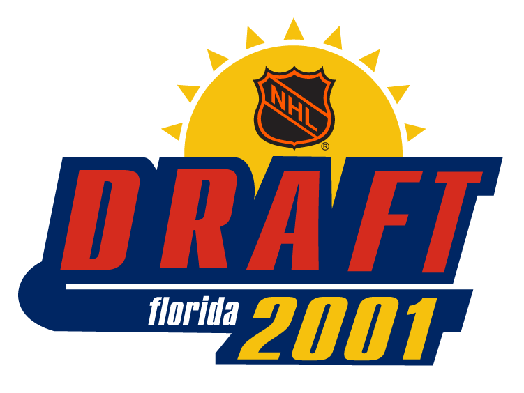 NHL Draft 2001 Primary Logo DIY iron on transfer (heat transfer)